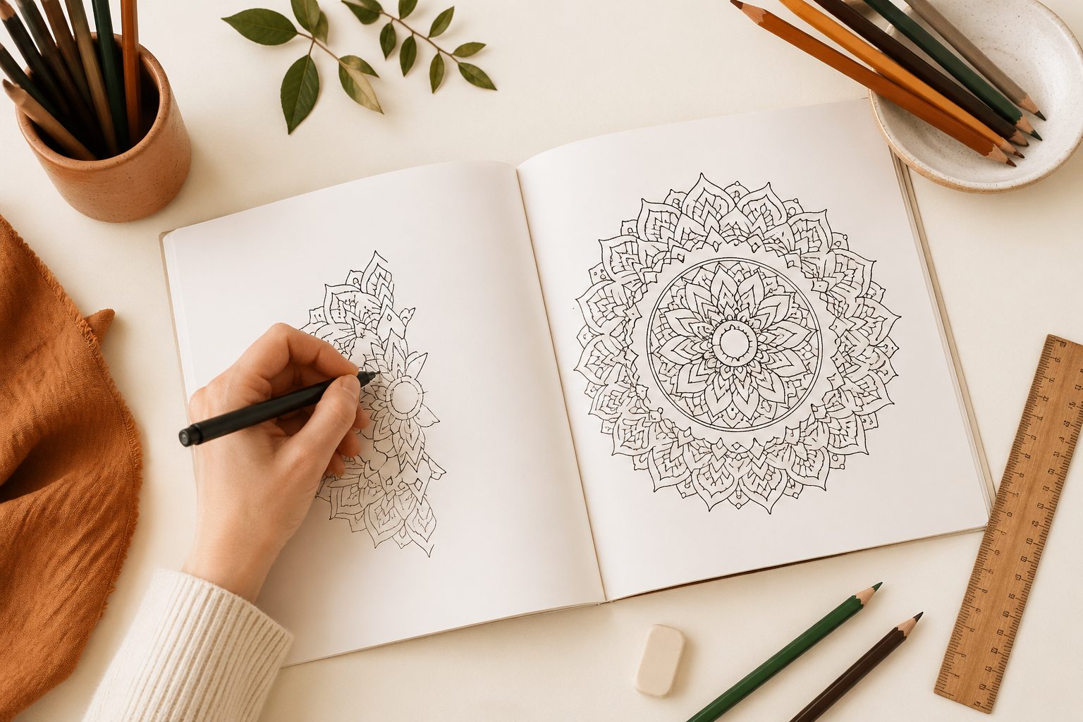 Batch-process 50-page books to KDP and Etsy specs in one upload. 8.5x11 trim, 300 DPI line art, cover wrap calculations, transparent line PNGs.